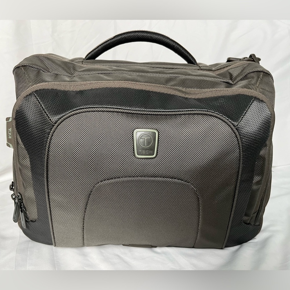 TUMI Tech 15” Carry On Travel Multi Pocket Messenger Bag